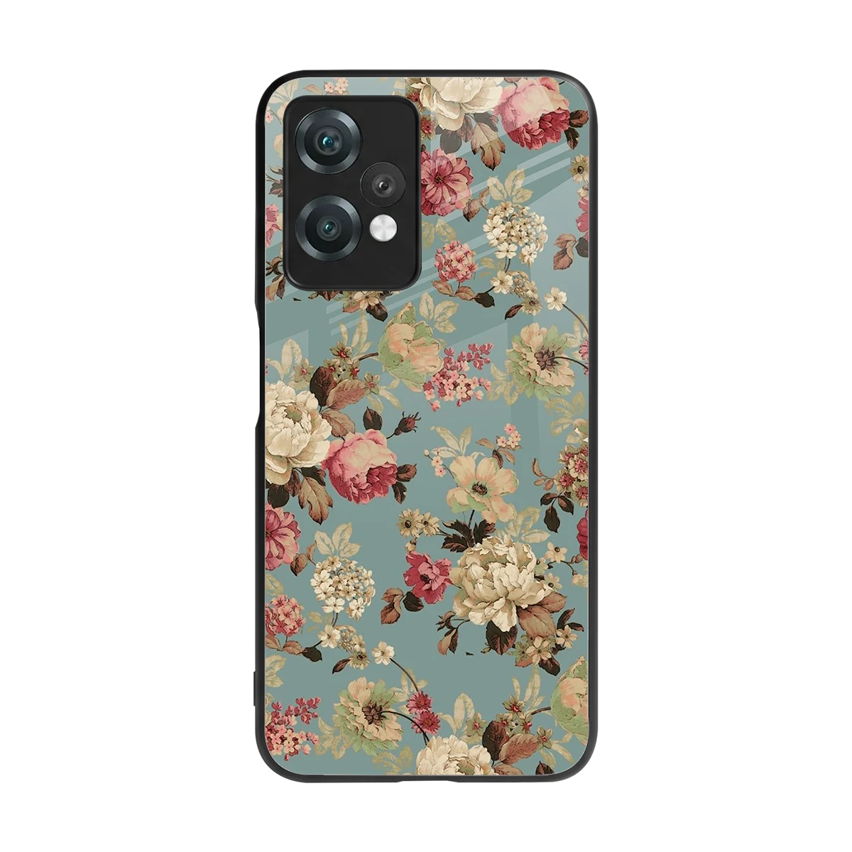 Bloom Bliss back phone cover | glass case for oneplus nord ce 2 lite