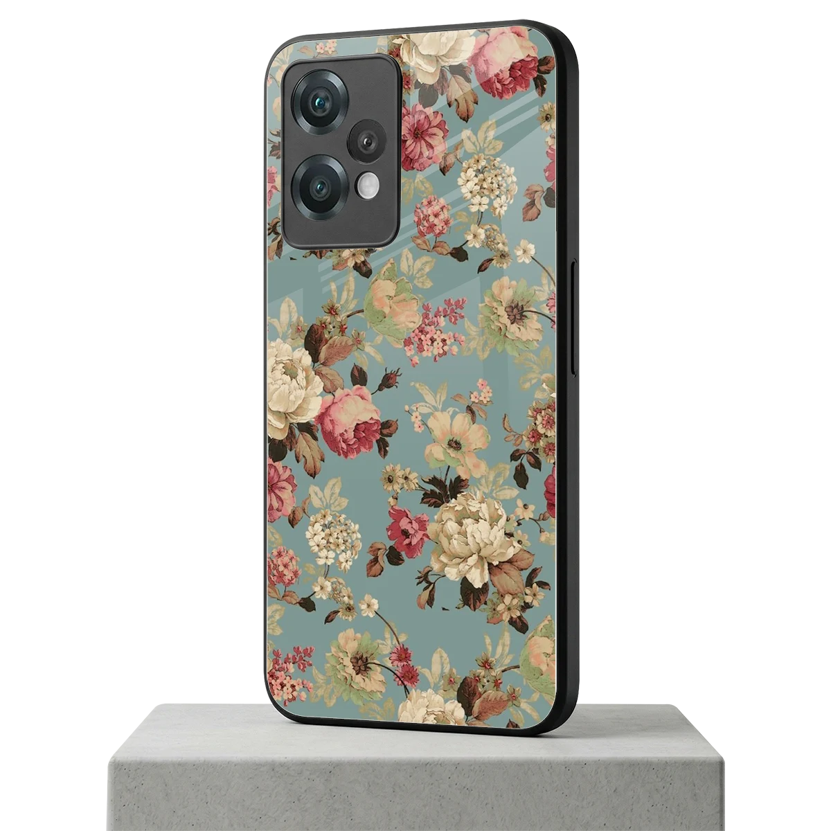 Bloom Bliss oneplus nord ce 2 lite mobile cover | shockproof glass phone case