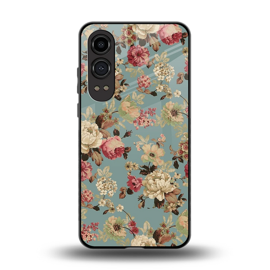 Bloom Bliss back phone cover | glass case for oneplus nord ce 4 lite