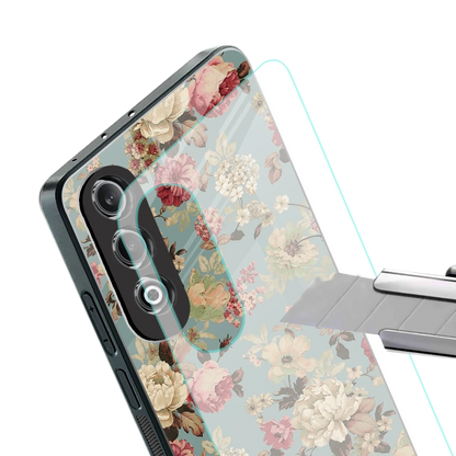 Bloom Bliss stylish phone case for oneplus nord ce 4 | glossy glass and slim fit
