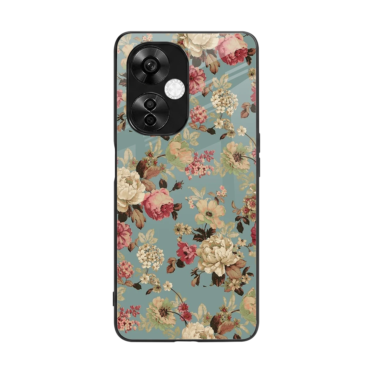 Bloom Bliss back phone cover | glass case for oneplus nord ce 3 lite