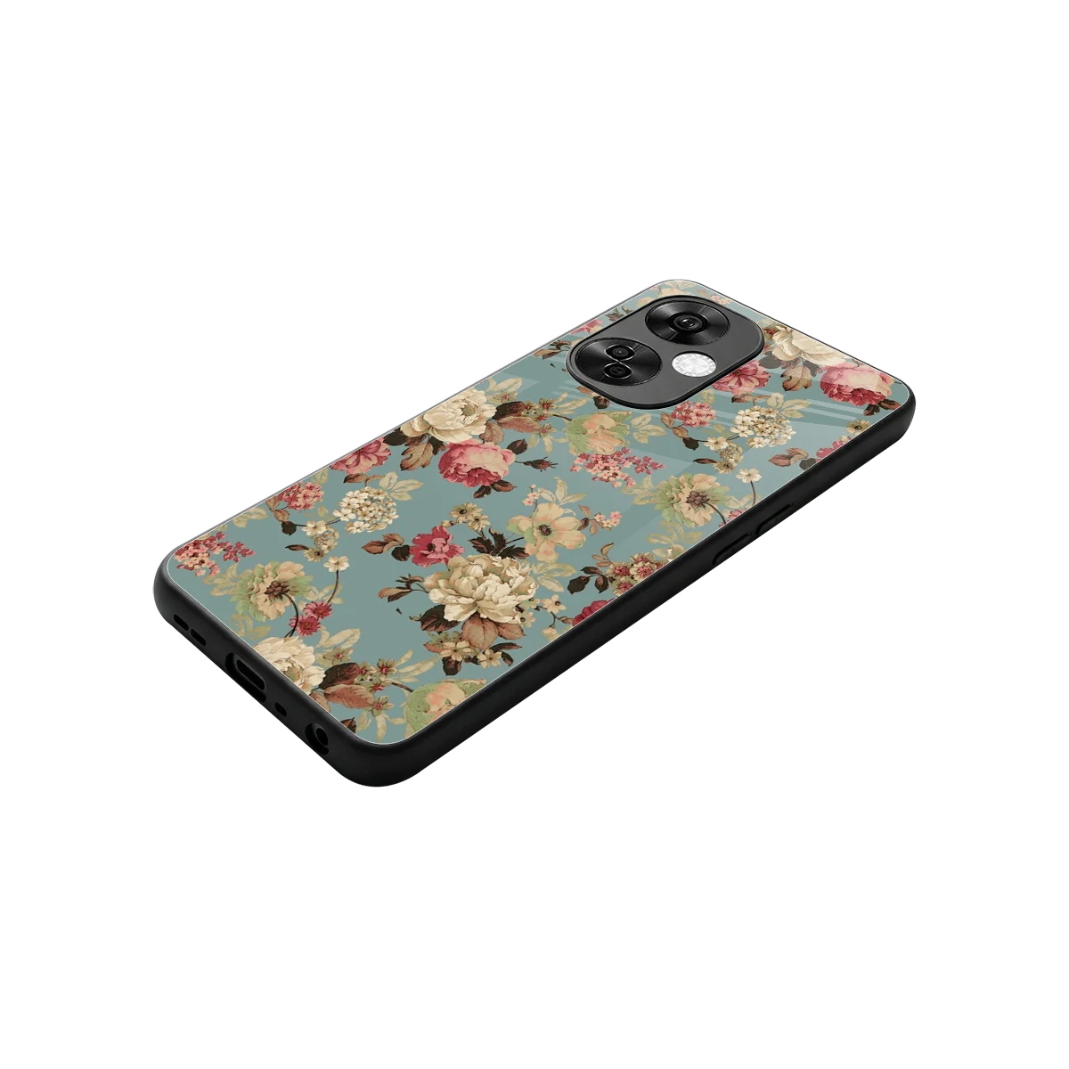 Bloom Bliss stylish phone case for oneplus nord ce 3 lite | glossy glass and slim fit