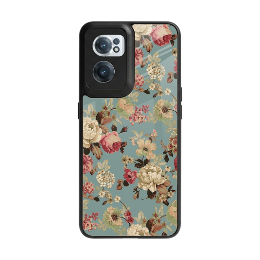 Bloom Bliss back phone cover | glass case for oneplus nord ce 2