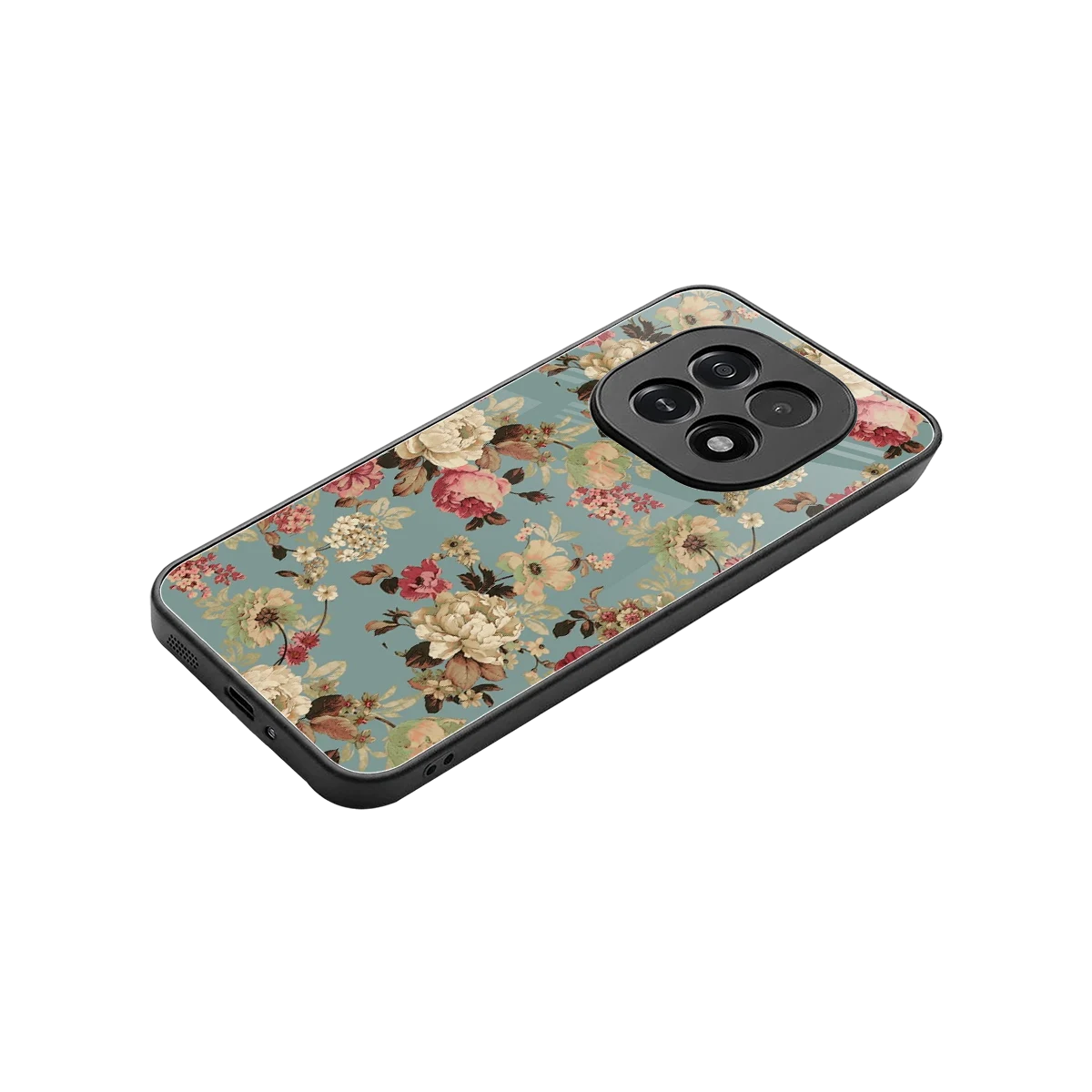 Bloom Bliss stylish phone case for oppo f29 5g | glossy glass and slim fit