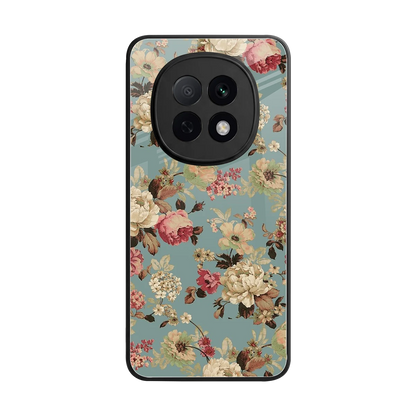 Bloom Bliss back phone cover | glass case for oppo f29 pro 5g