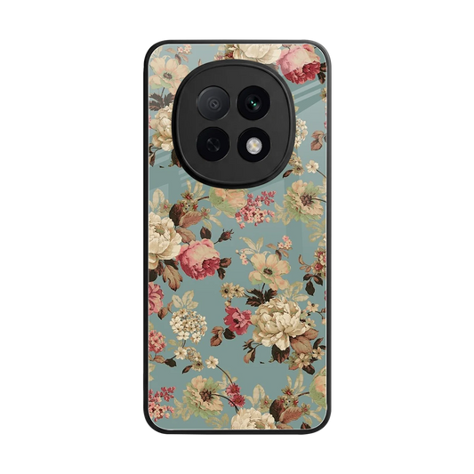 Bloom Bliss back phone cover | glass case for oppo f29 pro 5g