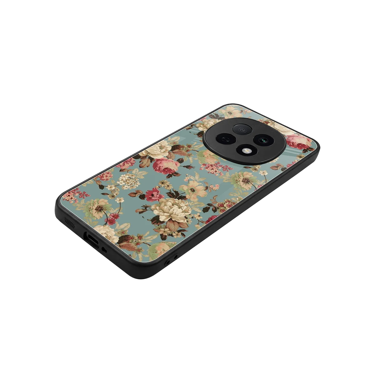 Bloom Bliss stylish phone case for oppo f29 pro 5g | glossy glass and slim fit