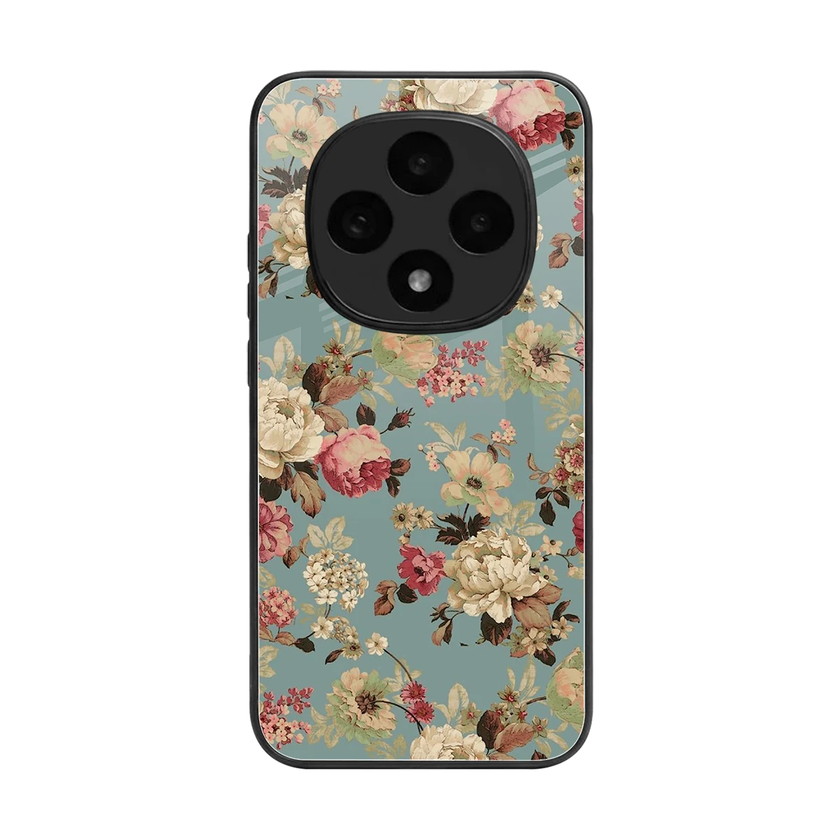 Bloom Bliss back phone cover | glass case for oppo f31 pro 5g