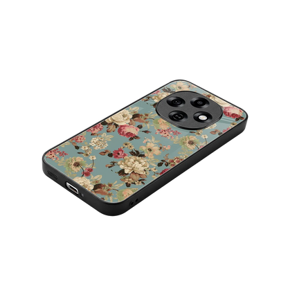 Bloom Bliss stylish phone case for oppo f31 pro 5g | glossy glass and slim fit