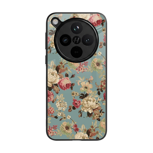 Bloom Bliss back phone cover | glass case for oppo find x8