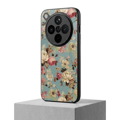 Bloom Bliss oppo find x8 mobile cover | shockproof glass phone case