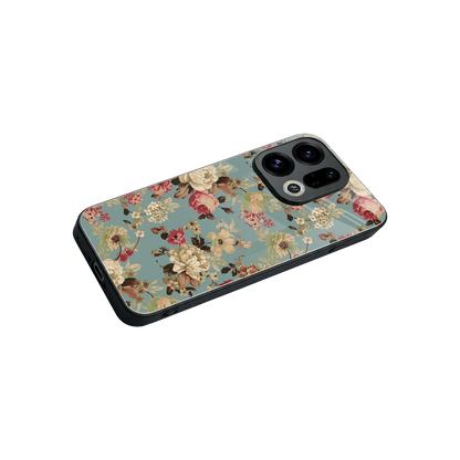Bloom Bliss stylish phone case for oppo find x9 | glossy glass and slim fit