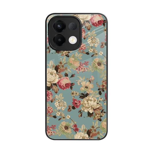 Bloom Bliss back phone cover | glass case for oppo k13 5g