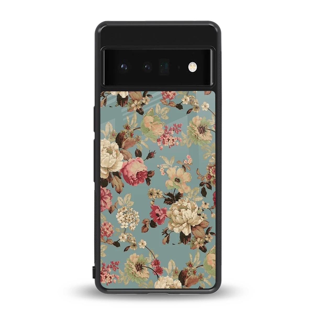 Bloom Bliss back phone cover | glass case for google pixel 6 pro