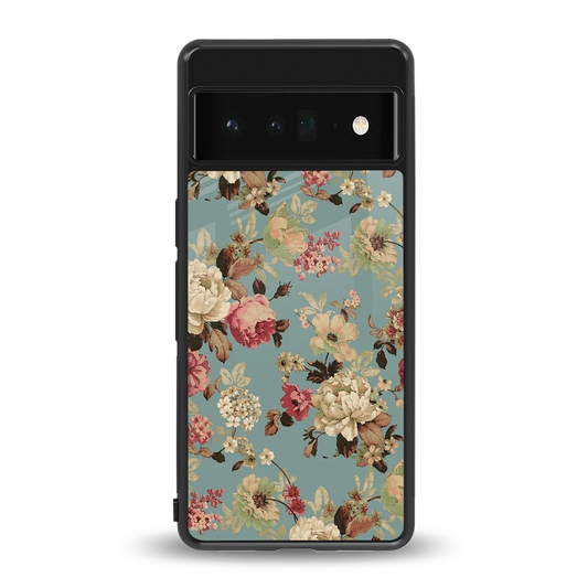 Bloom Bliss back phone cover | glass case for google pixel 6 pro