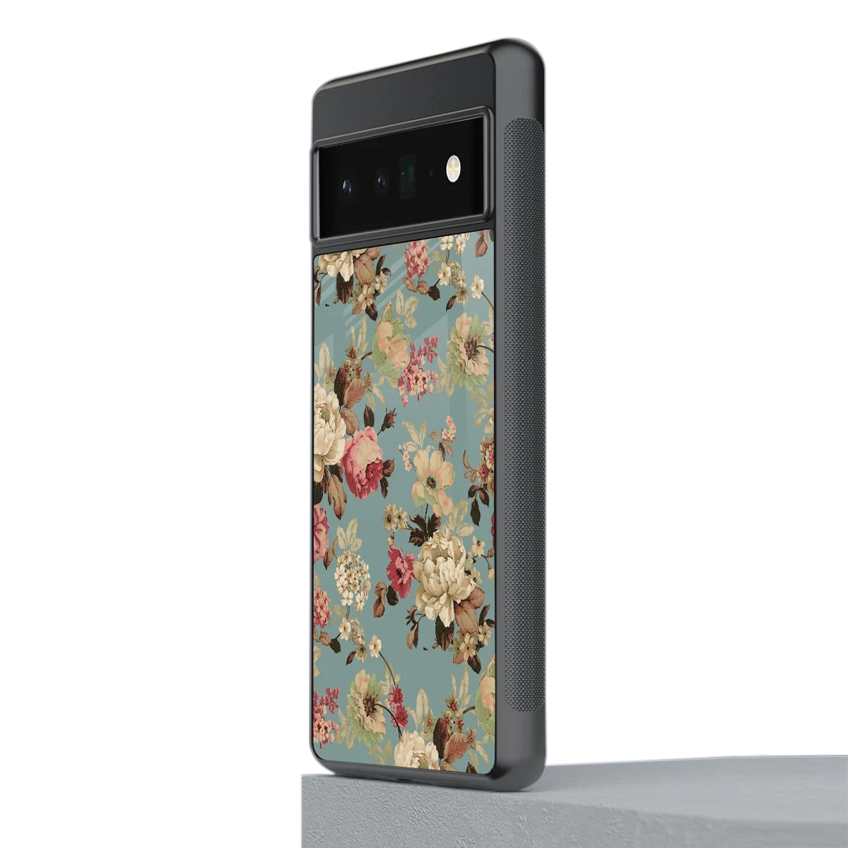 Bloom Bliss stylish phone case for google pixel 6 pro | glossy glass and slim fit