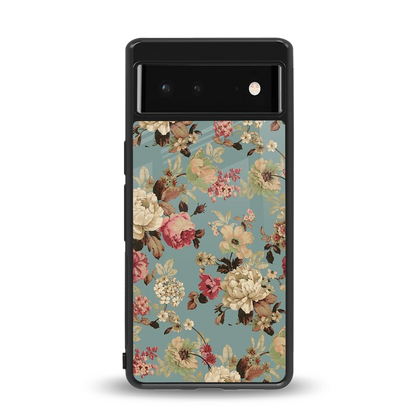 Bloom Bliss back phone cover | glass case for google pixel 6