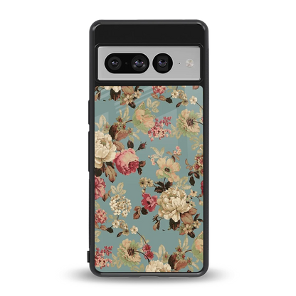 Bloom Bliss back phone cover | glass case for google pixel 7 pro