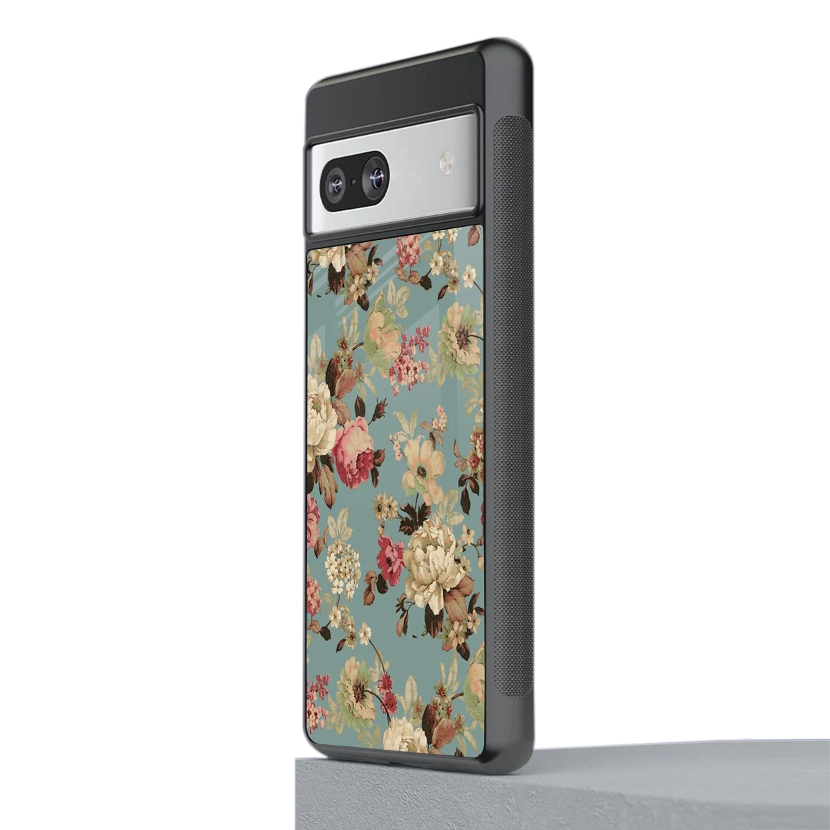 Bloom Bliss stylish phone case for google pixel 7 | glossy glass and slim fit