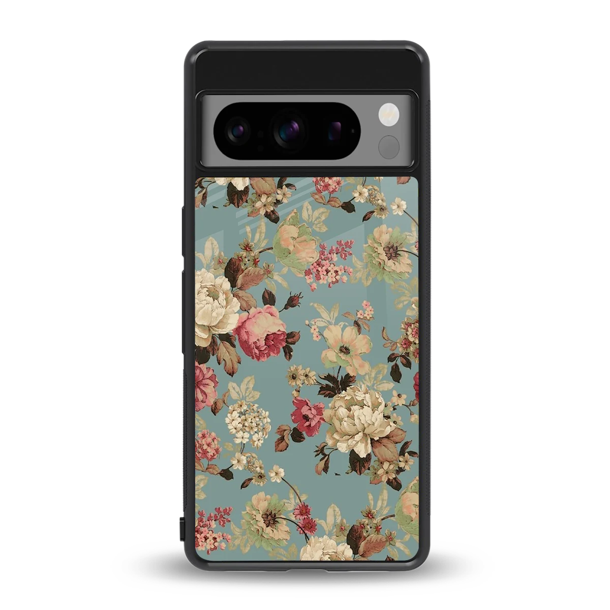 Bloom Bliss back phone cover | glass case for google pixel 8 pro