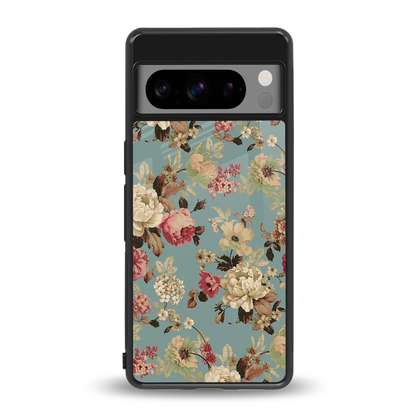 Bloom Bliss back phone cover | glass case for google pixel 8 pro