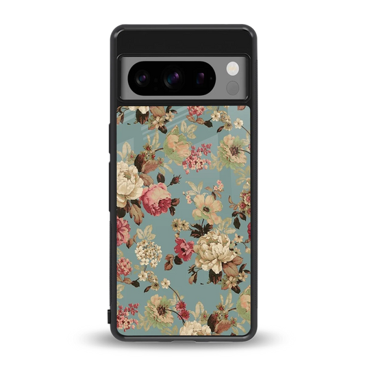 Bloom Bliss back phone cover | glass case for google pixel 8 pro