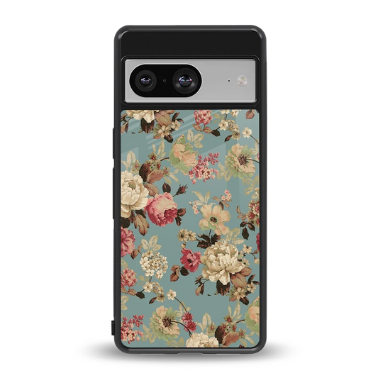Bloom Bliss back phone cover | glass case for google pixel 8