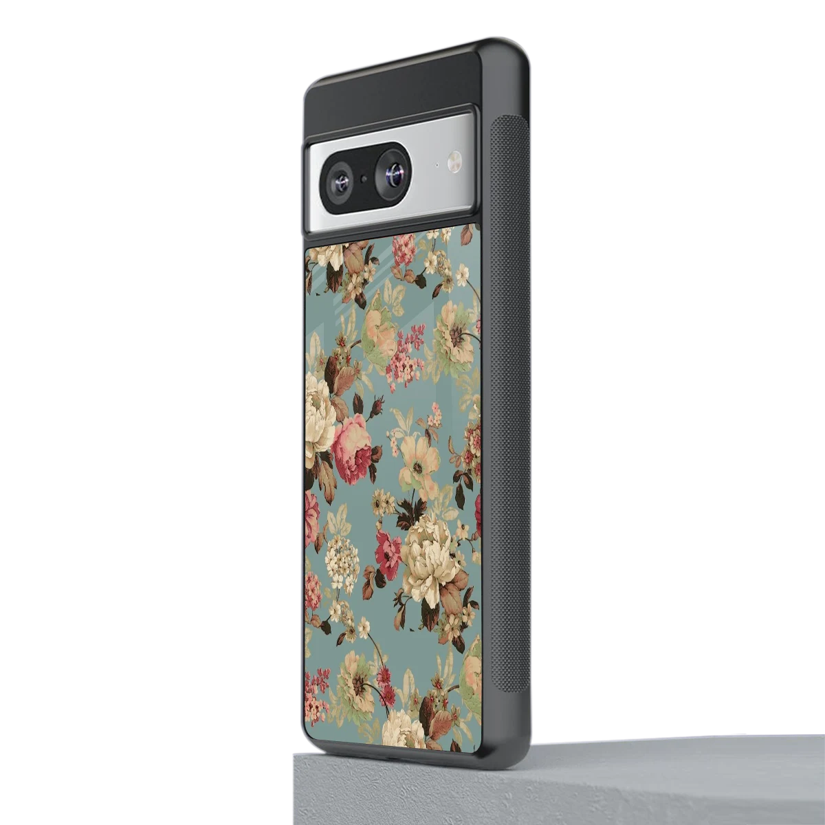 Bloom Bliss stylish phone case for google pixel 8 | glossy glass and slim fit
