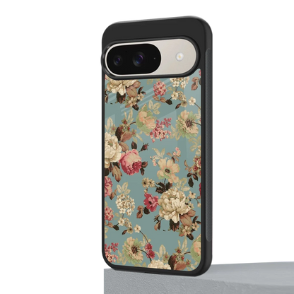 Bloom Bliss google pixel 9 mobile cover | shockproof glass phone case