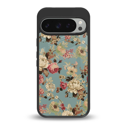 Bloom Bliss back phone cover | glass case for google pixel 9 pro