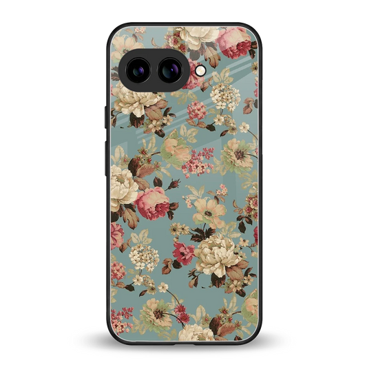 Bloom Bliss back phone cover | glass case for google pixel 10a