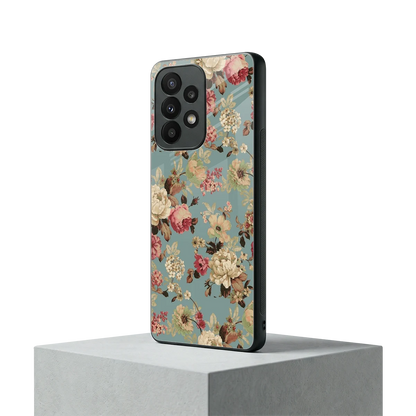 Bloom Bliss samsung galaxy a23 mobile cover | shockproof glass phone case