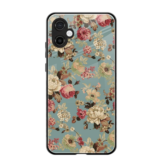 Bloom Bliss back phone cover | glass case for samsung galaxy a06 5g