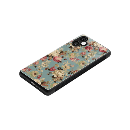 Bloom Bliss stylish phone case for samsung galaxy a06 5g | glossy glass and slim fit