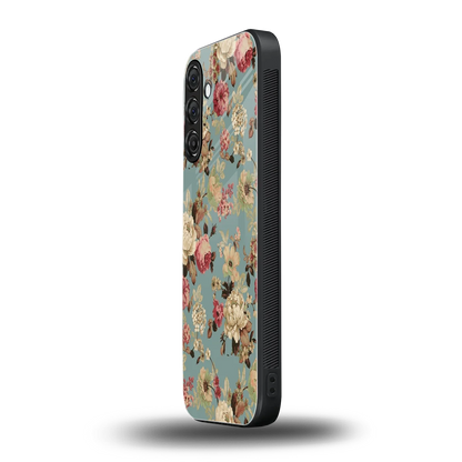 Bloom Bliss samsung galaxy m36 5g mobile cover | shockproof glass phone case