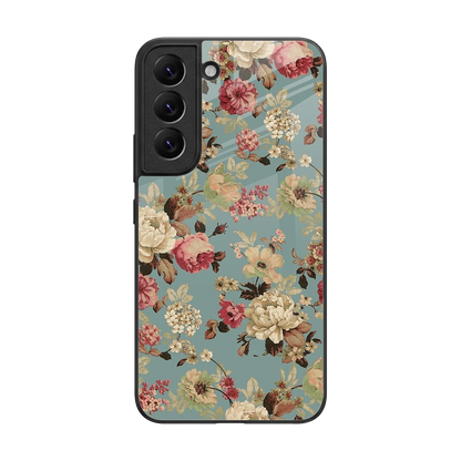 Bloom Bliss back phone cover | glass case for samsung galaxy s22