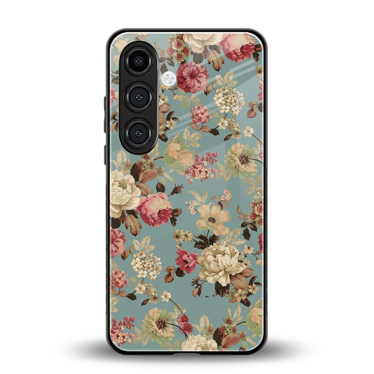 Bloom Bliss back phone cover | glass case for samsung galaxy s24 plus