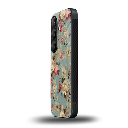 Bloom Bliss samsung galaxy s24 mobile cover | shockproof glass phone case