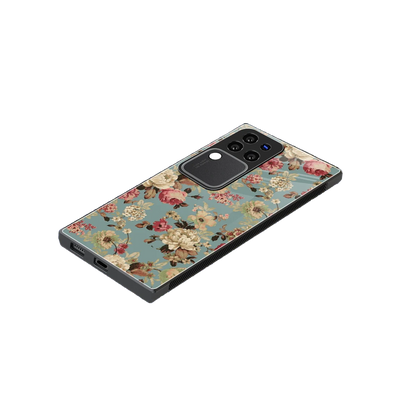 Bloom Bliss stylish phone case forvivo v30 pro | glossy glass and slim fit