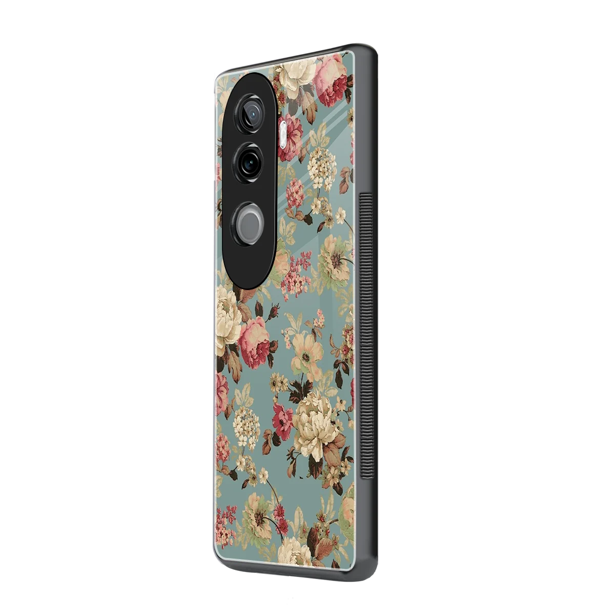Bloom Bliss vivo v40e mobile cover | shockproof glass phone case