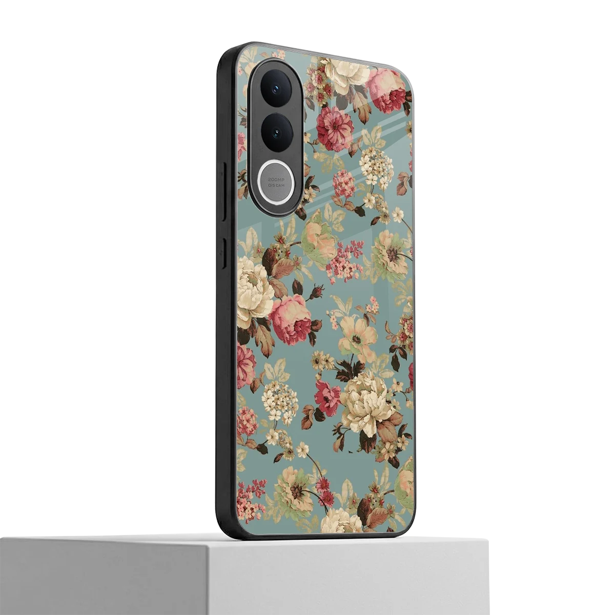 Bloom Bliss vivo v70 fe mobile cover | shockproof glass phone case