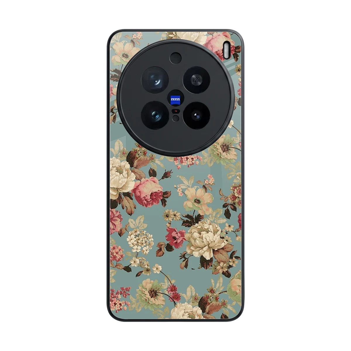 Bloom Bliss back phone cover | glass case for vivo x200 pro