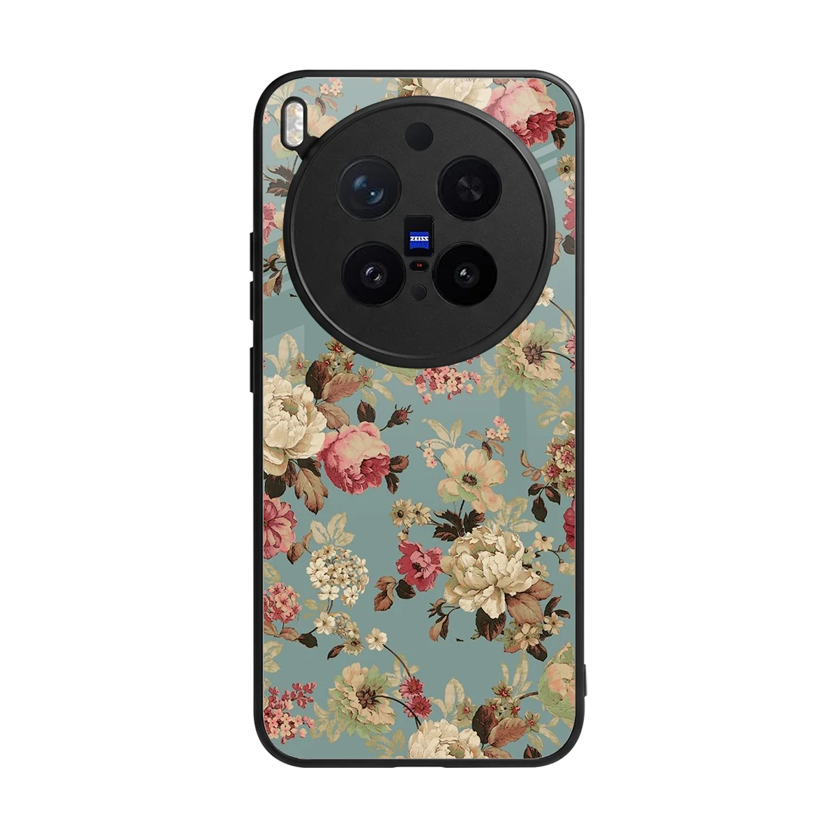 Bloom Bliss back phone cover | glass case for vivo x300 pro