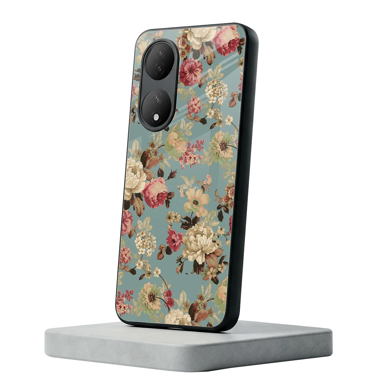Bloom Bliss Vivo-y100 mobile cover | shockproof glass phone case