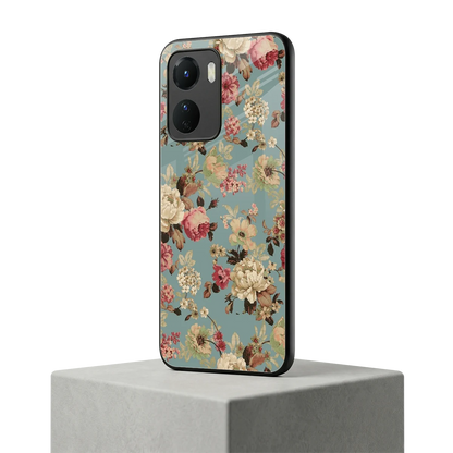 Bloom Bliss vivo y16 mobile cover | shockproof glass phone case