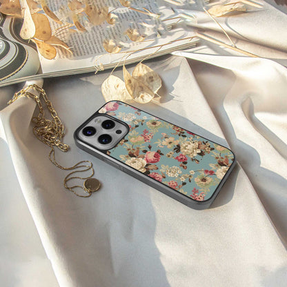 Bloom Bliss Phone Case for Iphone 16 | Glass Case
