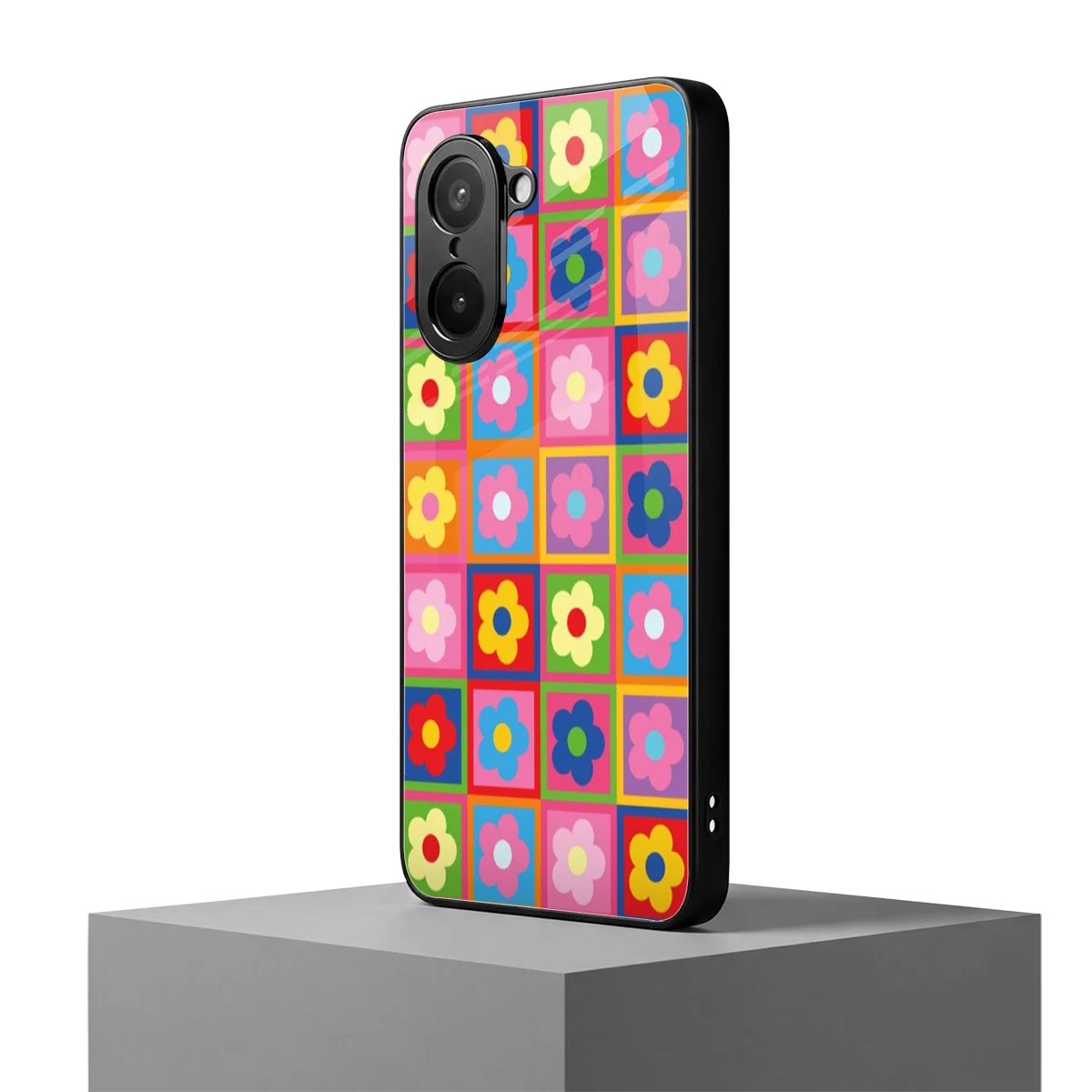 Blossom Harmony oneplus nord ce5 5g mobile cover | shockproof glass phone case