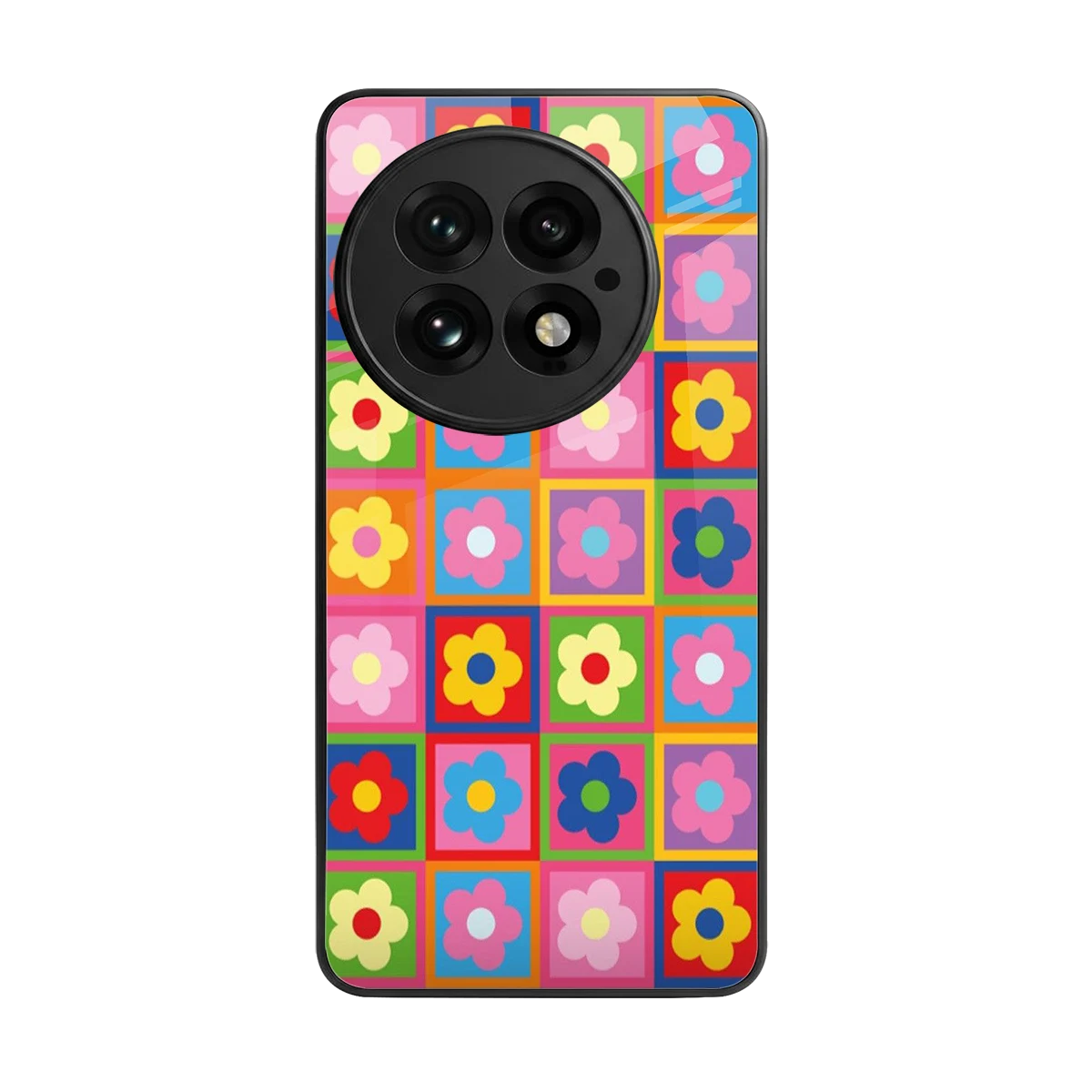 Blossom Harmony back phone cover | glass case for oneplus 13