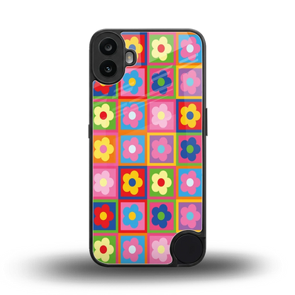 Blossom Harmony back phone cover | glass case for cmf nothing phone 1