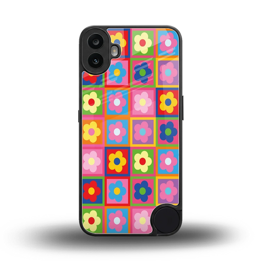 Blossom Harmony back phone cover | glass case for cmf nothing phone 1